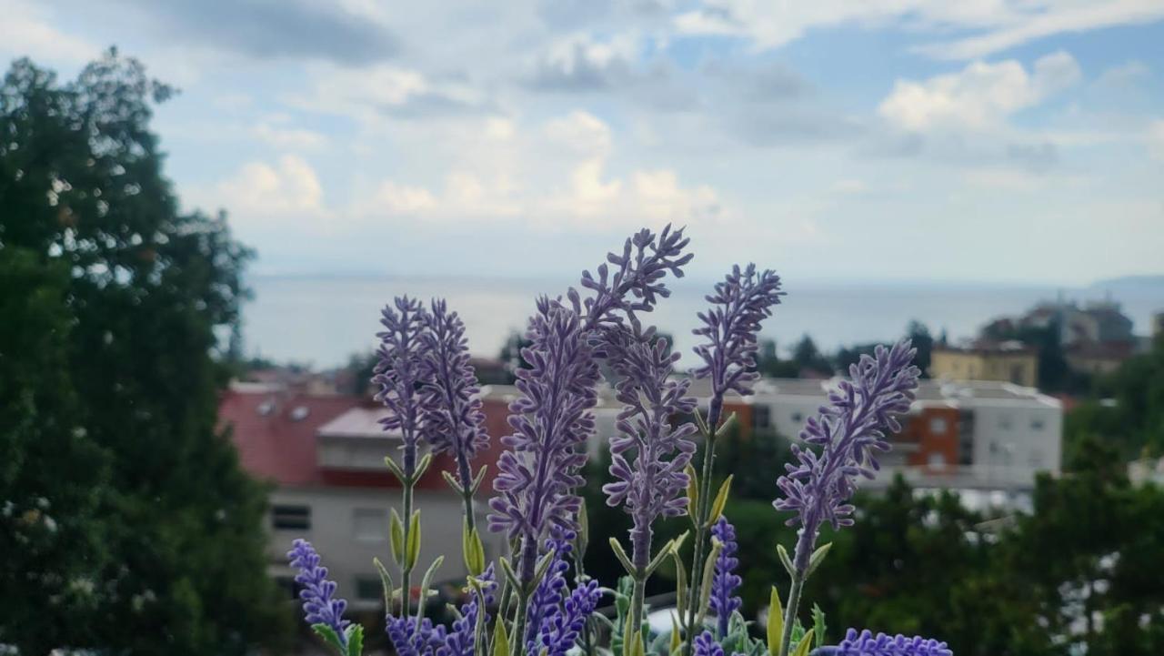 Apartment With Direct Sea View, Free Parking And Close To Beaches And Promenade Lovran Zewnętrze zdjęcie
