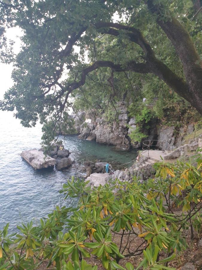 Apartment With Direct Sea View, Free Parking And Close To Beaches And Promenade Lovran Zewnętrze zdjęcie