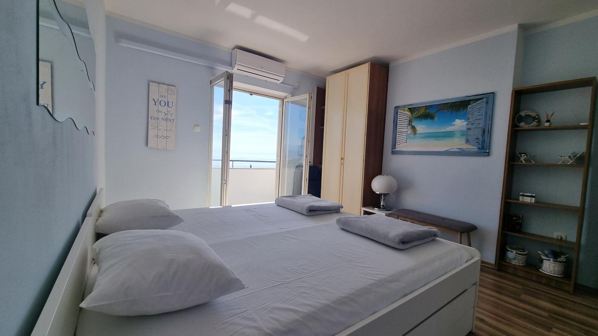 Apartment With Direct Sea View, Free Parking And Close To Beaches And Promenade Lovran Zewnętrze zdjęcie